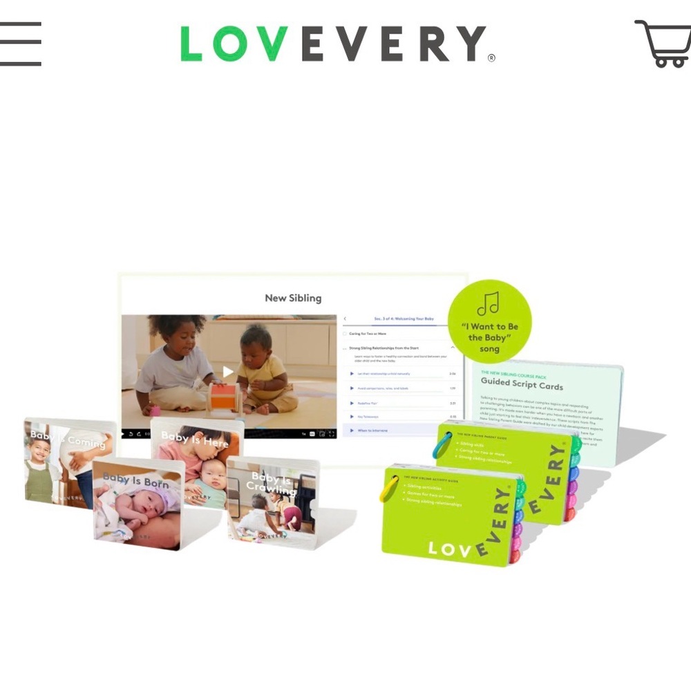 Lovevery New Sibling Course Set